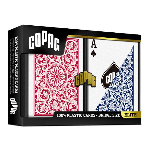 COPAG 1546 Elite Red/Blue Bridge Playing Cards