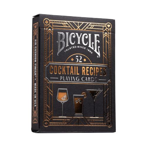 Bicycle Cocktail Recipe Cards