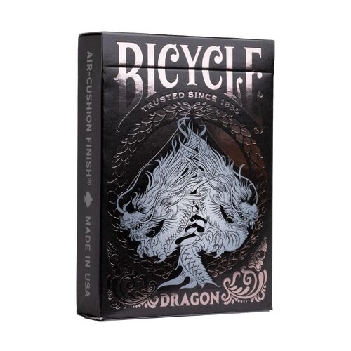 Bicycle Dragon Black Playing Cards