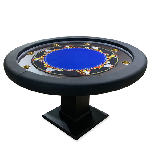 Prestige Custom Round Series 8 Seater Poker Table